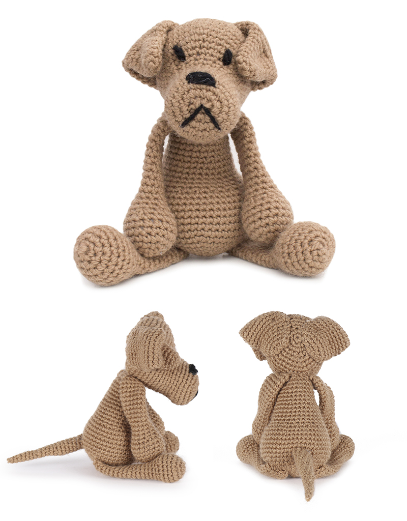 toft ed's animal lyon the dogue de bordeaux amigurumi crochet